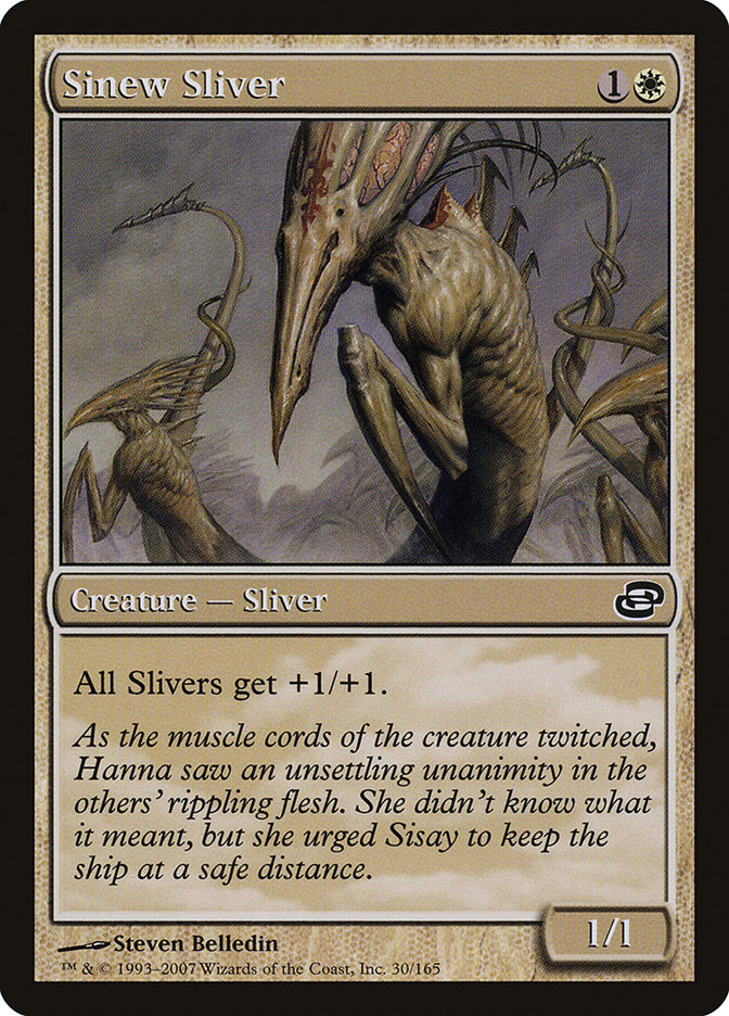 Sinew Sliver · Planar Chaos (PLC) #30 · Scryfall Magic The